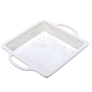 Molde De Silicona Torta Reforzado Cuadrado 20x20cm