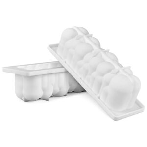 Molde De Silicona 3D Budin Nube Burbujas