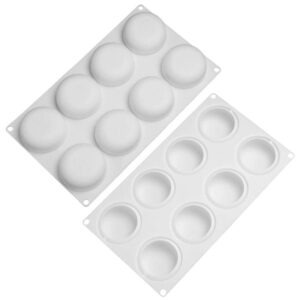 Molde De Silicona 3D Redondo 8 Cavidades