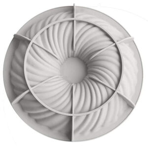 Molde De Silicona 3D Torta Rosca Dona Remolino