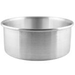 Tortera Alta De Aluminio Ø20cm Fondo Fijo