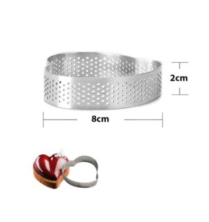 Aro / Molde / Cintura Micro Perforada Corazon
