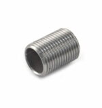 Nipple Roscado / Entrerosca Acero Inoxidable 304 de 1/2" x 35mm