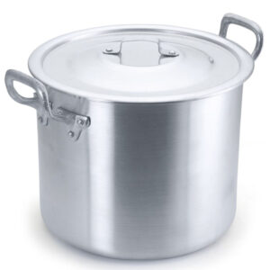 Olla Alta de Aluminio Refrozado Ø45cm Oliveira