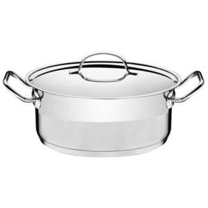 Cacerola Baja Ø20cm Acero inox con Asas Professional 2.9lt