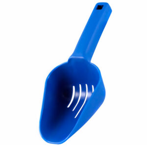 Pala Para Hielo Acanalada Polipropileno Azul