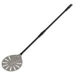 Pala Redonda para Girar Pizza Perforada Aluminio 20cm
