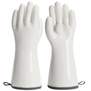 Par Guantes Para Horno / Parrilla Silicona Liquida 40cm