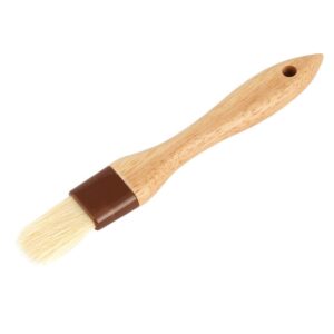 Pincel de Cerda Natural 2.5cm Mango Madera Repostería