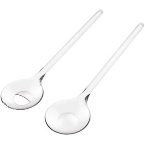 Set Cubiertos Para Ensalada Acrílico Italiano