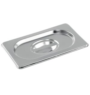 Tapa Cuba Fuente Asadera Gastronorm GN 1/9 Acero Inoxidable