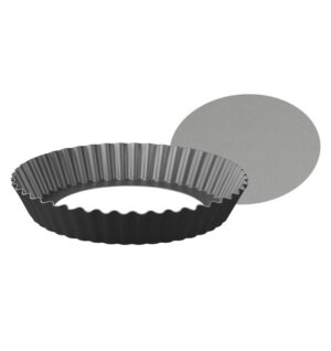 Molde Desmontable Tarta Ø24cm Antiadherente Tartera Negro