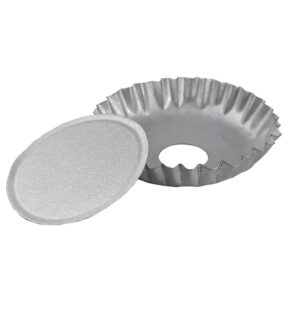 Molde Tarteleta / Tartera Chapa Aluminizada Desmontable 10cm
