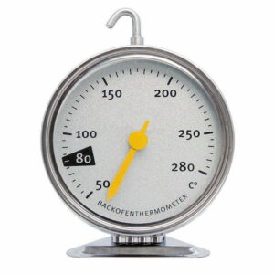Termómetro Para Horno Eléctrico o Gas Acero Inox 280°C