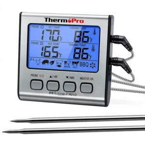 Termómetro Multiuso Con 2 Sondas Horno / Carnes