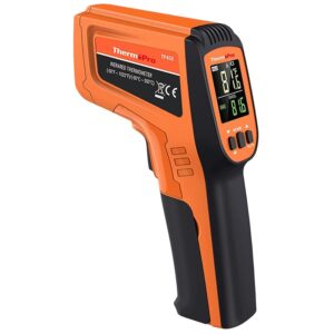 Termómetro Digital Infrarrojo Doble Laser Rango -40°C a 550°C