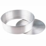 Tortera Alta De Aluminio Ø28cm Fondo Movil / Desmontable