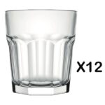 Vaso De Whisky Facetado 320ml Bristol x12