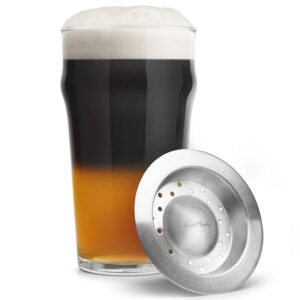 Vaso Cerveza Con Colador Black & Tan