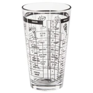 Vaso Mezclador / Refrescar Vidrio 16 Onzas Con Recetas
