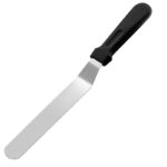 espatula-confitero-francesa-angular-acero-inoxidable-20cm-mango-negro