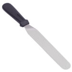 espatula-confitero-recta-acero-inoxidable-20cm-mango-negro