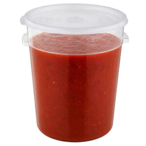 Inicio 6 recipiente ingredientes tarro polipropileno 4 2 litros en uso