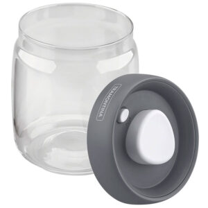 Inicio 10 pote frasco recipiente para granos de cafe y alimentos con tapa de cierre al vacio 800 ml tramontina muestra