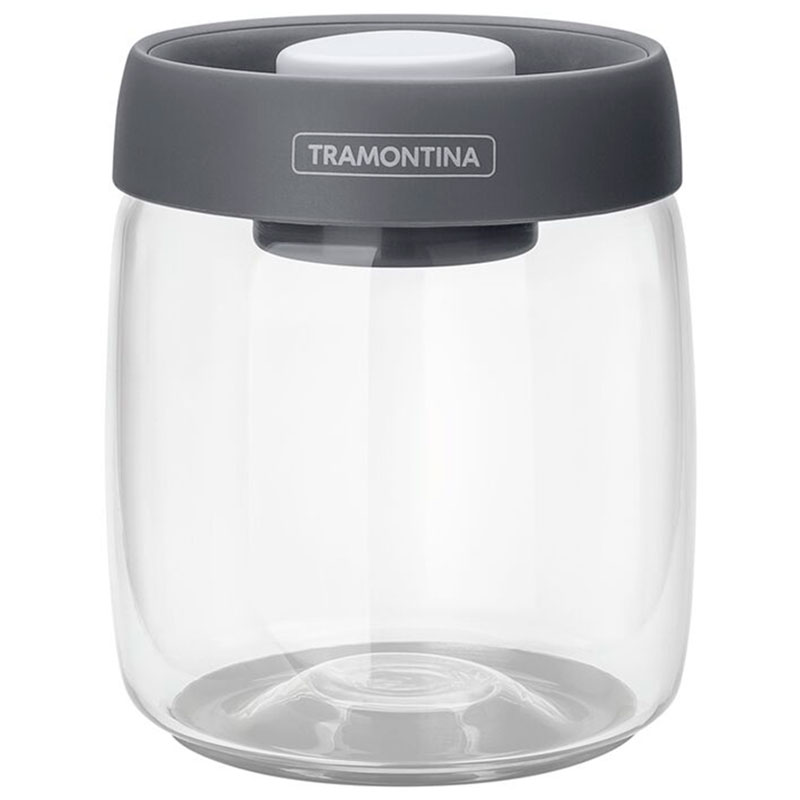 pote-frasco-recipiente-para-granos-de-cafe-y-alimentos-con-tapa-de-cierre-al-vacio-800-ml-tramontina pote frasco recipiente para granos de cafe y alimentos con tapa de cierre al vacio 800 ml tramontina