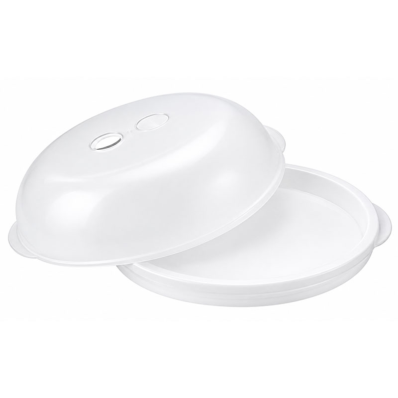 quesera-camapana-cupula-oval-plastico-biesse-blanca quesera camapana cupula oval plastico biesse blanca