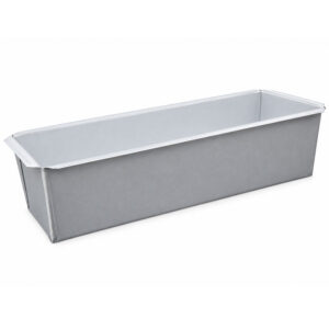 Inicio 5 Molde | Tortera Rectangular Chapa Aluminizada 10x8x30cm
