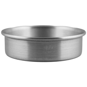 Molde Bajo | Tartera Aluminio (Alto 3cm) Fondo Fijo Ø12cm