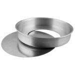 Molde Bajo | Tartera Aluminio (Alto 3cm) Fondo Movil Ø18cm